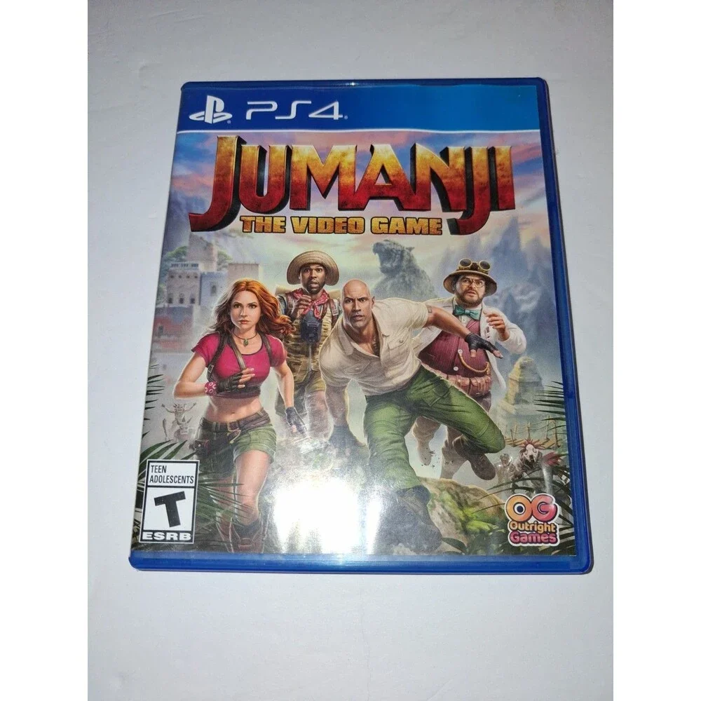 Jumanji The Video Game PS4 Co-Op Adventure Family Multiplayer Game